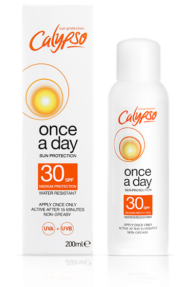 calypso spf 20 once a day