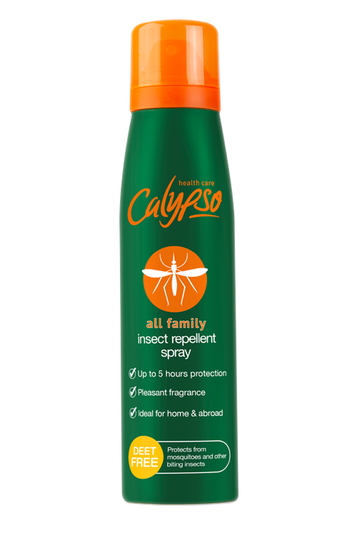 Calypso Insect Repellent Spray DEET Free Up to 5 Hours Protection
