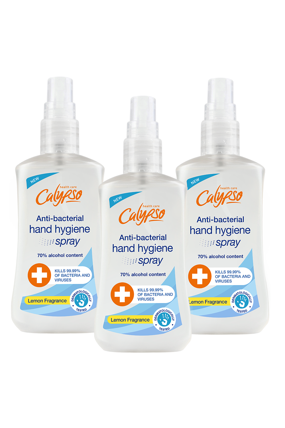 Calypso Hand Hygiene Spray 3 bottles