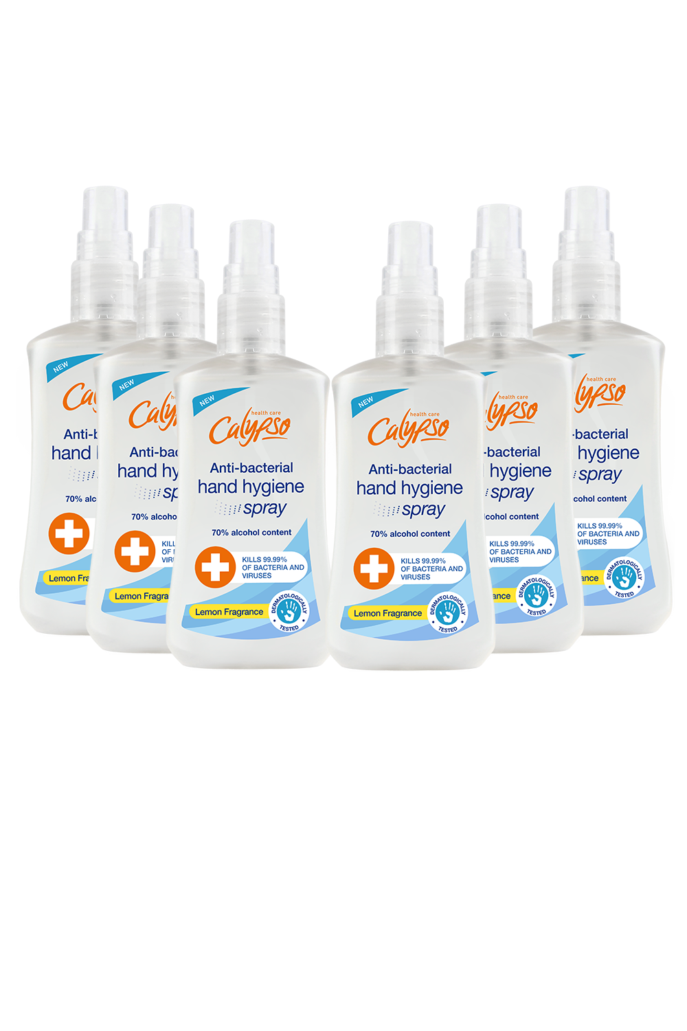 Calypso Hand Hygiene Spray 6 bottles